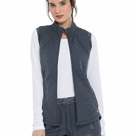 Dickies quilted scrub vest - Picture 2 of 4